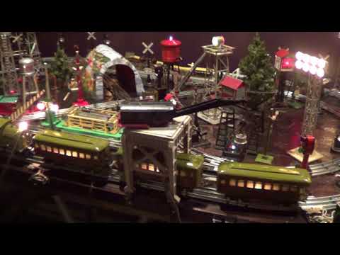 Prewar trains at David's 254 set and 262 steam.