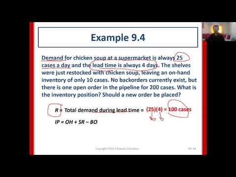 Production and Operations Management: Inventory Management Part 5
