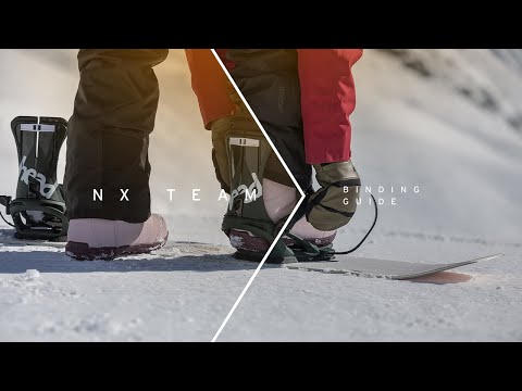 NX TEAM Snowboard Bindings - HEAD
