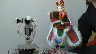 preview picture of video 'X-puppet   the glove puppet robot'