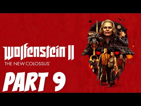 WOLFENSTEIN 2 THE NEW COLOSSUS Walkthrough Gameplay Part 9 - PUNCHING HITLER IN THE FACE AND VENUS 