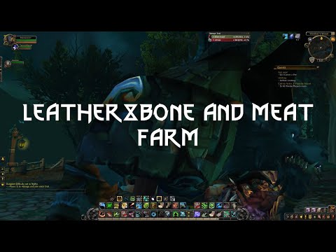 BFA Blood Stained Bone&Leather and Meat Easy Farming