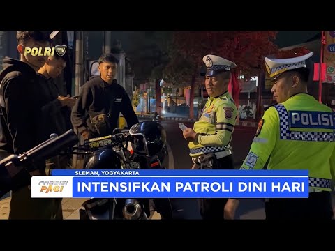 POLRESTA SLEMAN HALAU GANGGUAN KAMTIBMAS