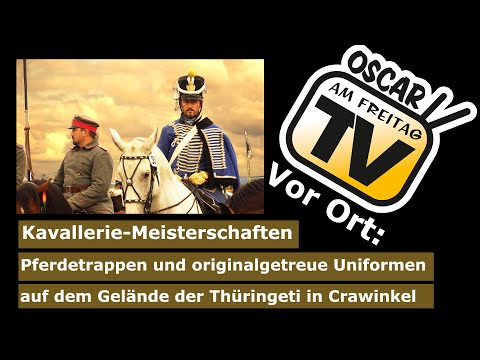 Kavallerie-Meisterschaften - Pferdetrappen und originalgetreue Uniformen