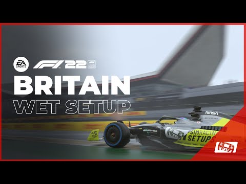 F1 22 Britain Wet Setup - Wet Weather Race Setup!
