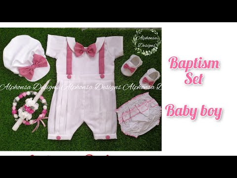baptismset #baptism #baptismdress #baby boy #alphonsa designs