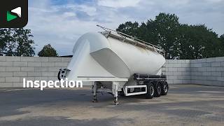 Turbos Hoet APK 03-2027 39.000 Ltrs Lift Axle Cement cisterna silo | Imagen 4 - Autoline