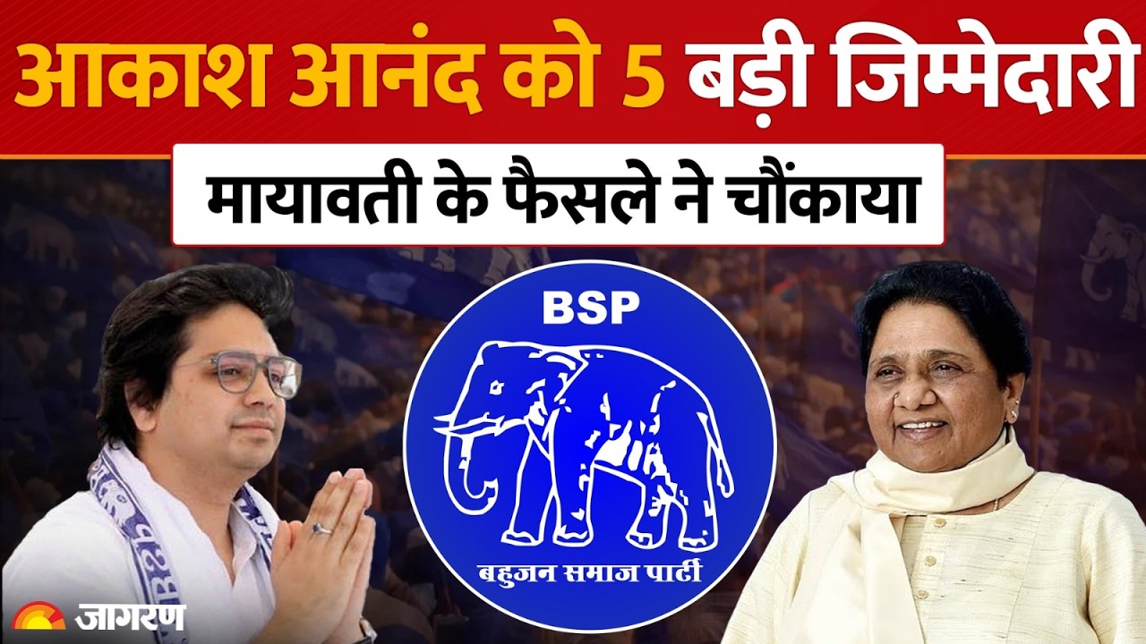 Mayawati Masterstroke: Akash Anand बने उत्तराधिकारी! Mayawati ने बंद किए पुराने दिग्गजों के दरवाजे