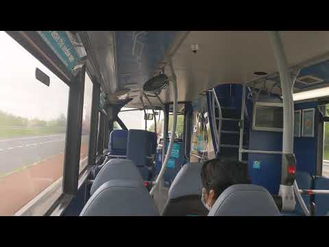 A1 THRASH | Route X15: 7528/NK14GDF - ADL Enviro 400/Dennis Trident 2