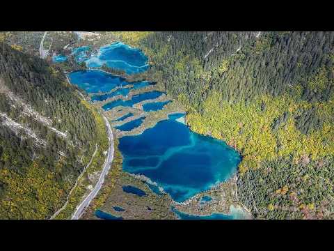 Live: Shuzheng Valley's lakes turn turquoise, emerald and deep blue – Ep. 3