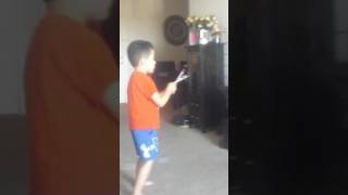 Dawn Richard Break Me (little brother dancing to song )😂
