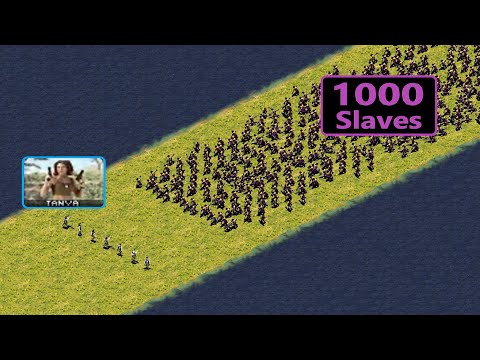 7 Tanya vs 1000 Slaves - Same Cost - Red Alert 2