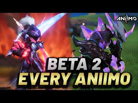 I Caught Every NEW Aniimo in Beta 2 (Who's The Best)