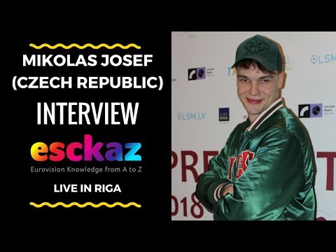 ESCKAZ in Riga: Interview with Mikolas Josef (Czech Republic)