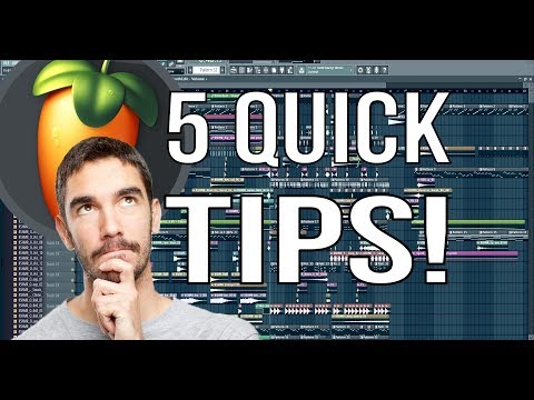 5 EASY TIPS FOR BEGINNER PRODUCERS!