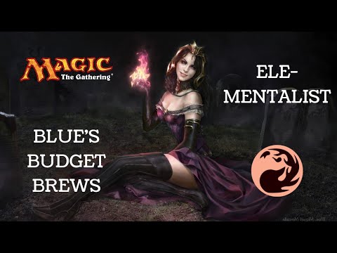 $20 Mtg budget decks -  Mono Red "Ele-Mentalist" - Magic the Gathering decks for beginners