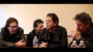 Interview with John Zorn, Laurie Anderson, Lou Reed and Philip Glass - Concert for Japan