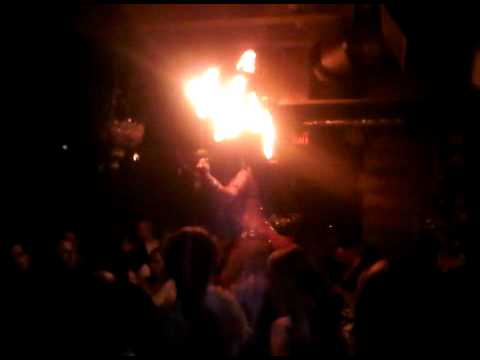 Fire Dancer @ Le Souk Sunday Session -- 09/05/2010