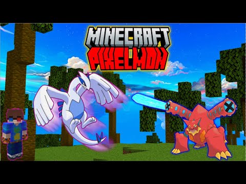 Lugia Versus Volcanion | Anubis Pixelmon Ep: 36