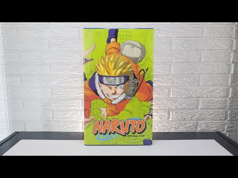 English Naruto Box Set Vol 1-27 Paperback Box set by Masashi