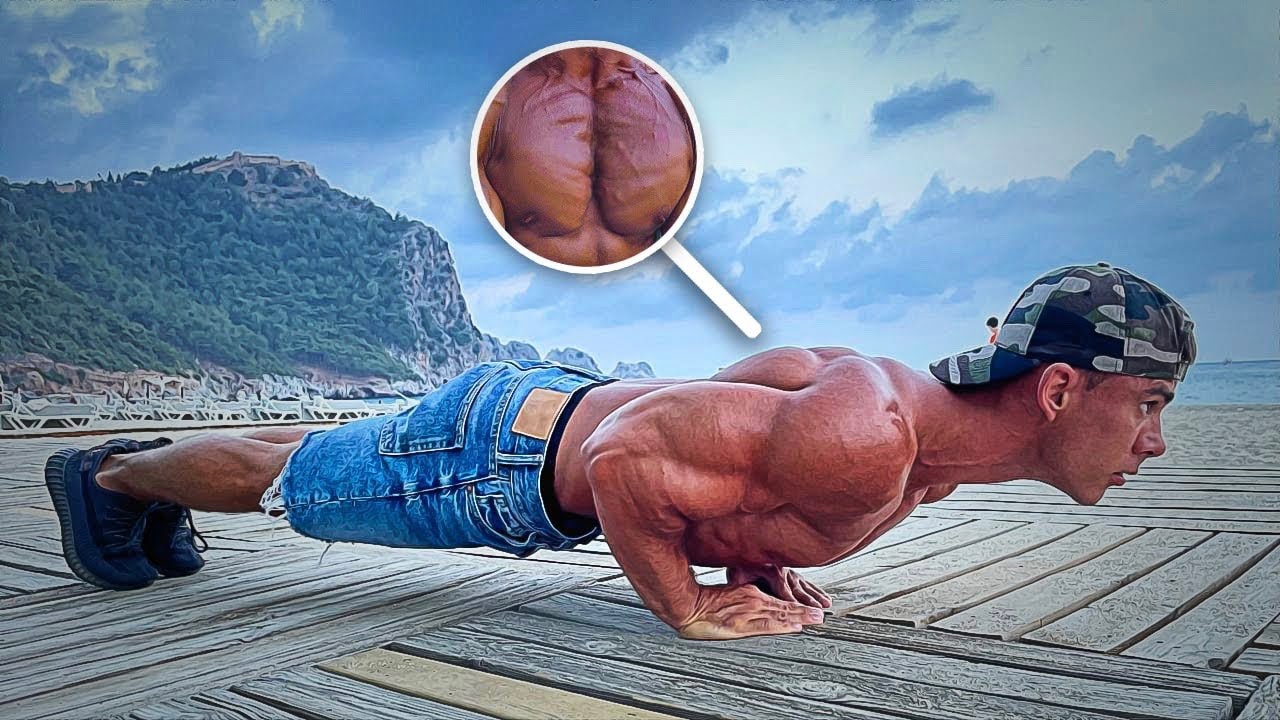 Get SHREDDED Chest For 4 Minutes !! (No Equipment)