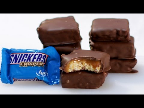 How to make Snickers Crisper Candy Bar