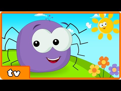 Incy Wincy Spider | Itsy Bitsy Spider + More Popular Nursery Rhymes By Hooplakidz TV Video