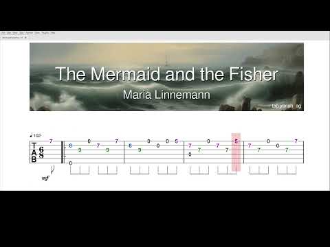 The Mermaid and the Fisher - Maria Linnemann - Guitar Tab