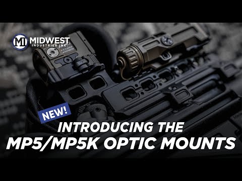 Introducing the Midwest Industries MP5/ MP5K Night Vision Optic Mounts 