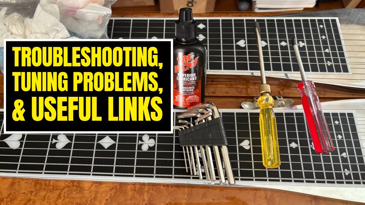 Pedal Steel Guitar | How to Fix Inconsistent Tuning (OverTuning/Potential Problems) & Useful Links!