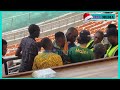ONA MKE WA KOCHA GAMONDI NA MTOTO WAKE WALIVYOTUA KWA MKAPA KUWATAZAMA YANGA AKIWAPASUA 3 0 MEDEAMA