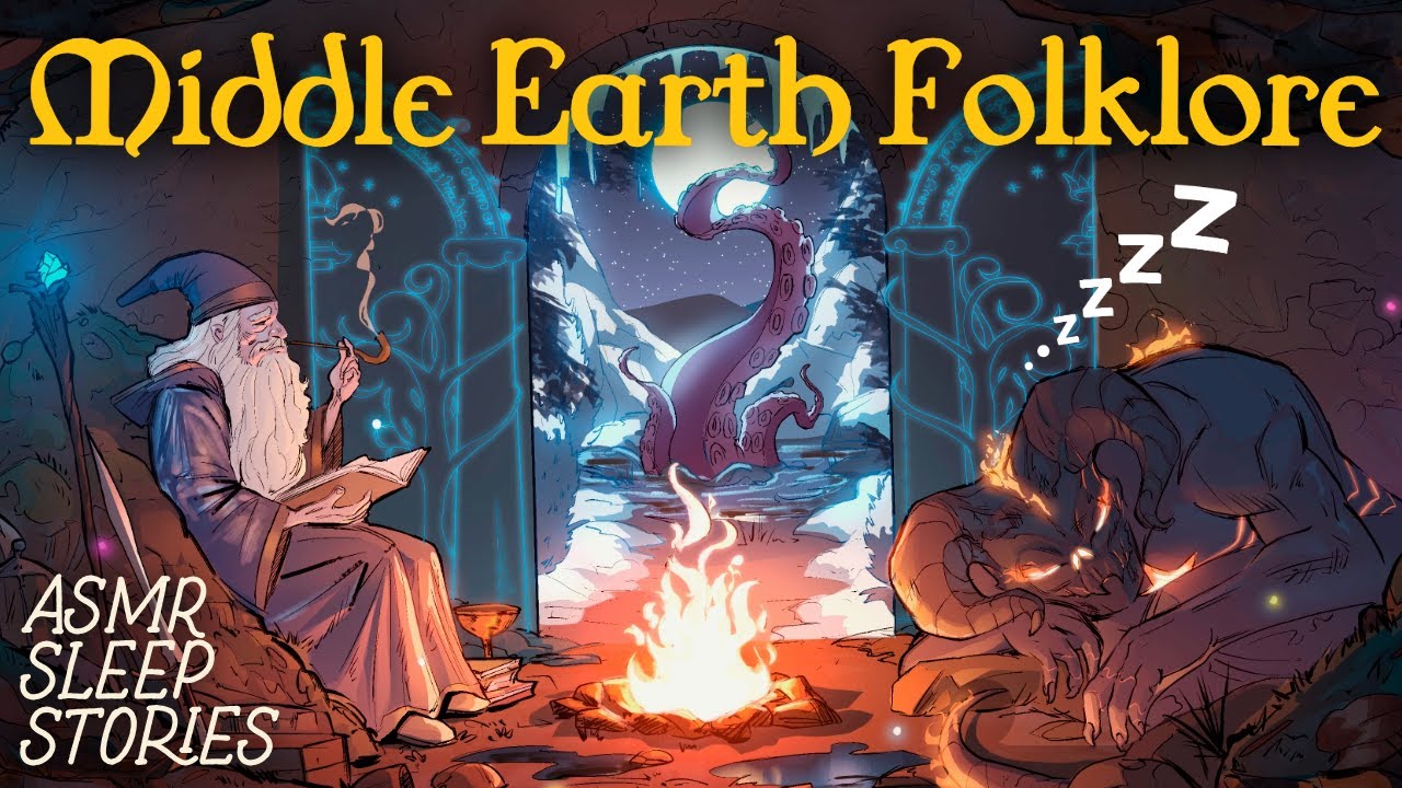 Middle Earth Folklore: Mines of Moria, Balrogs & the Dwarves | Cozy LOTR Fantasy Bedtime Stories