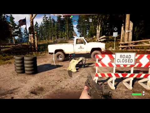 20 Minutes of Far Cry 5 Fly Fishing and Killing Gameplay in 4K
