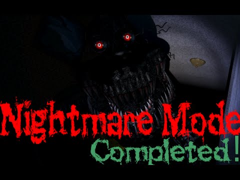 Night 7 Nightmare Mode COMPLETE | Five Nights at Freddy's 4