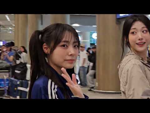 QWER 대만에서 귀국 입국길 직캠 4k 260531 by reBirth