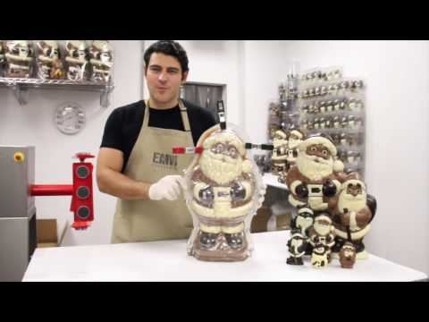 How To Make a Giant Santa by EMVI chocolate
