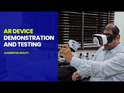 AR Device Demonstration and Testing | CIMAGE College Patna | VR & MR