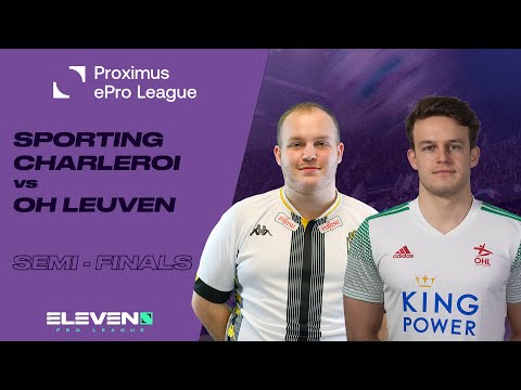 NL | Sporting Charleroi - OH Leuven (Proximus ePro League | ½  finales - terug)