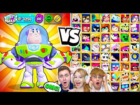 *NOWY ZADYMIARZ vs 89 BRAWLERÓW!* 🚀 CZY KTOŚ POKONA BUZZ ASTRAL w BRAWL STARS?😨