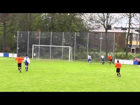 5 mei 2012 Elinkwijk B2 - VV De Meern B1 com 2-3 Hidde op de lat