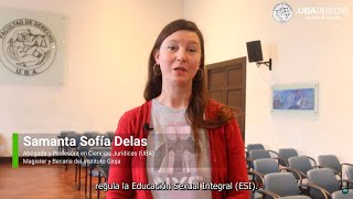 #DerechoEnDebate: Ejes centrales de la Ley de Educación Sexual Integral (ESI)