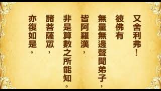 佛说阿弥陀经 女生摄心版