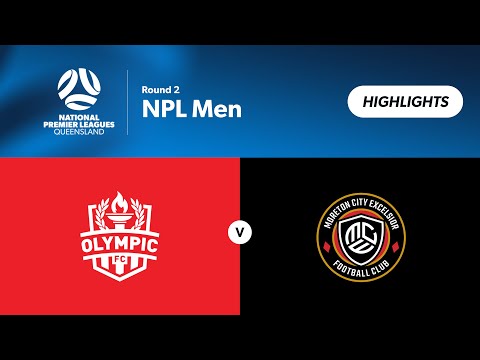 NPL Men Round 2 - Olympic FC vs. Moreton City Excelsior Highlights