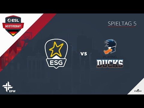 CS:GO - Playing Ducks vs. Euronics Gaming - ESL Sommermeisterschaft 2019 - Tag 5 - Nuke / Inferno
