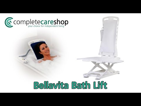 Bellavita Bath Lift White Electric Bath Lifts Complete Care Shop