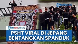 Komunitas Silat Indonesia di Jepang Viral Usai Bentangkan Spanduk di Jembatan, Warga Jepang Resah
