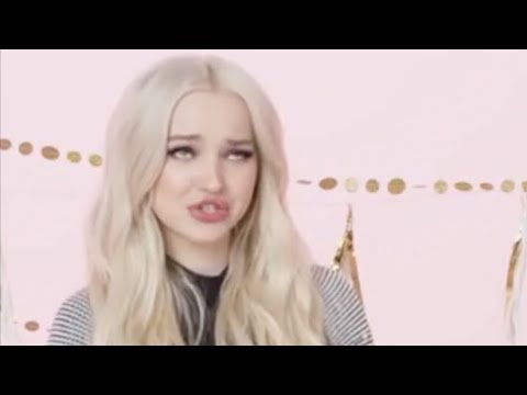 dove cameron being SHADY towards china anne mcclain for 1 minute straight