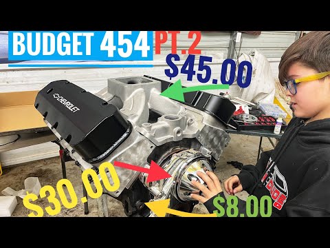No machine work BUDGET 454 engine build for BOOST returns