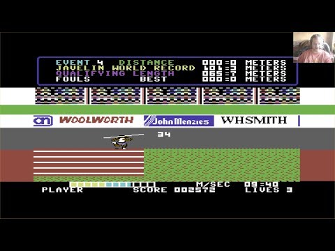 Lukozer Retro Game Review 372 - Daley Thompson's Decathlon - Commodore 64