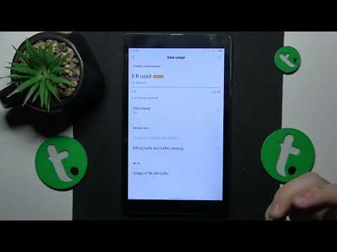 How to Check the WiFi & Mobile Data Usage on BLACKVIEW Tab 6 - App Data Usage